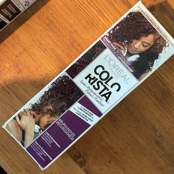 Purple Burgandy 20 Loréal Colorist Semi-permanent hair color dye box new - Picture 5 of 5